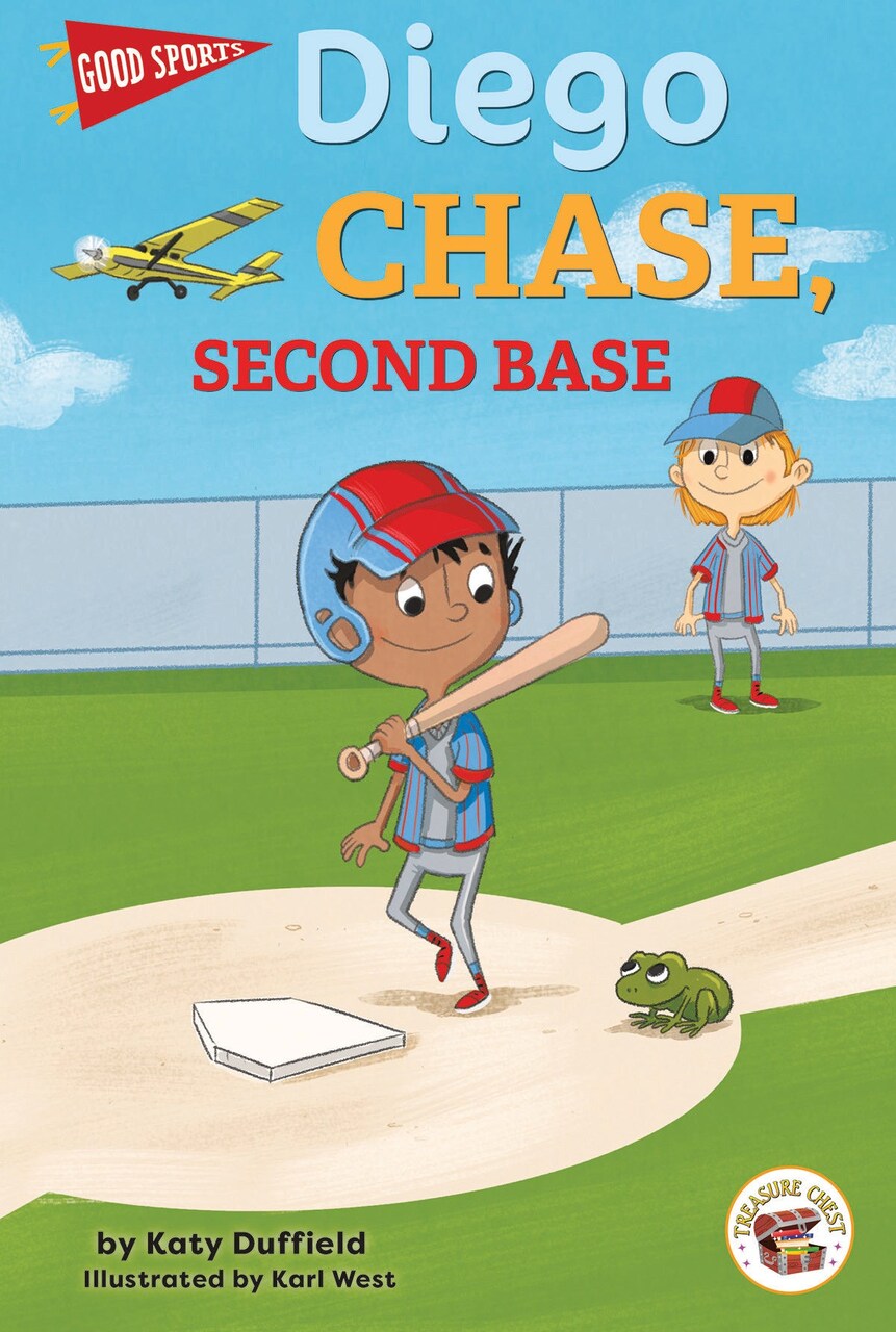 Rourke Educational Media Good Sports: Diego Chase, Second Base—Children's Book About Baseball, Friendship, and Good Sportsmanship, Grades K-3 Leveled Readers (32 pgs) Chapter Book